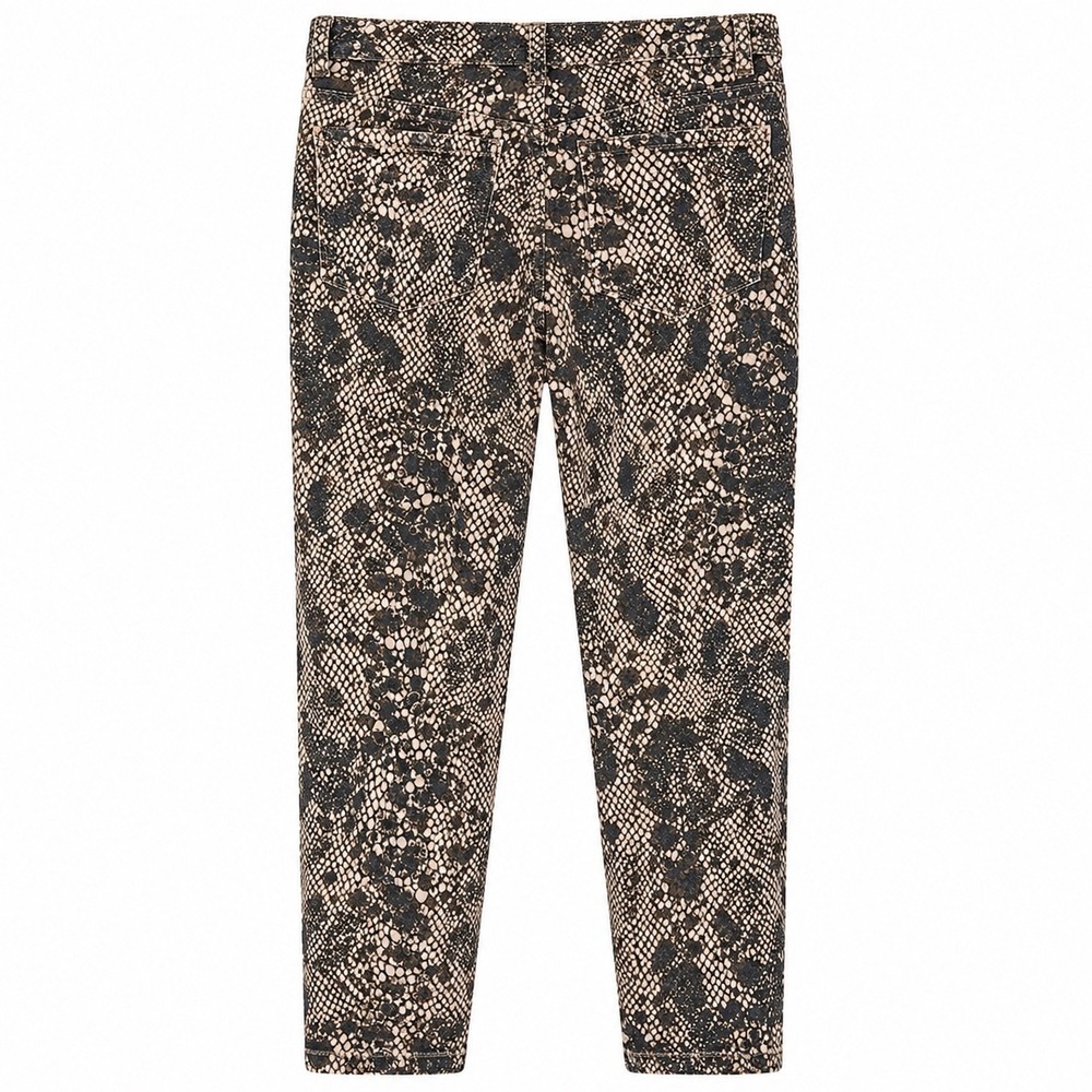 Free People Snakeskin Jeans Size 28 High Rise Skinny Stretch Denim NWT - Picture 4 of 4